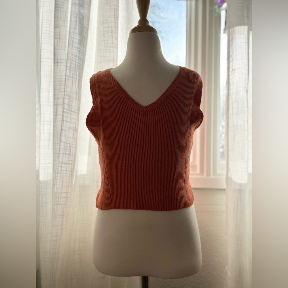 PACSUN Young teen Summer sweater-tank ORANGE
